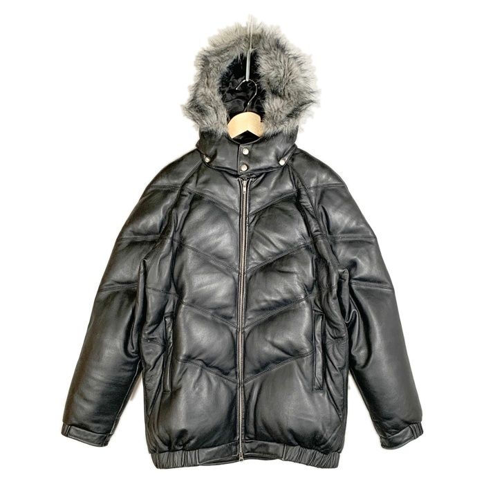SUPREME シュプリーム 05AW Leather Down Jacket レザーダウン
