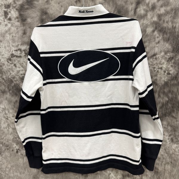 Nike Supreme ストライプシャツ Mサイズ ブラック 【公式通販】