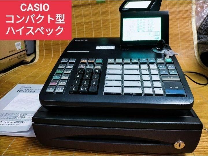 カシオレジスター TE-2700 フル設定込み PC連携 799972 カシオ