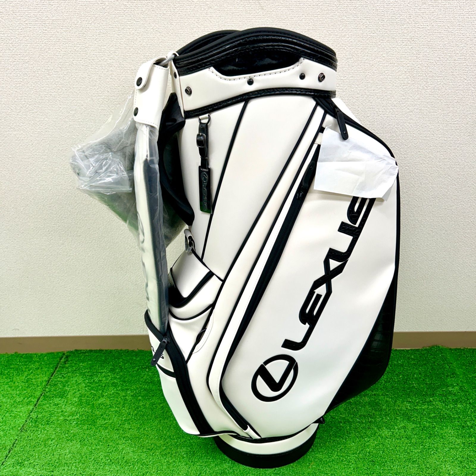 新品未使用】LEXUS レクサス 非売品キャディバッグ アイアンカバー付き