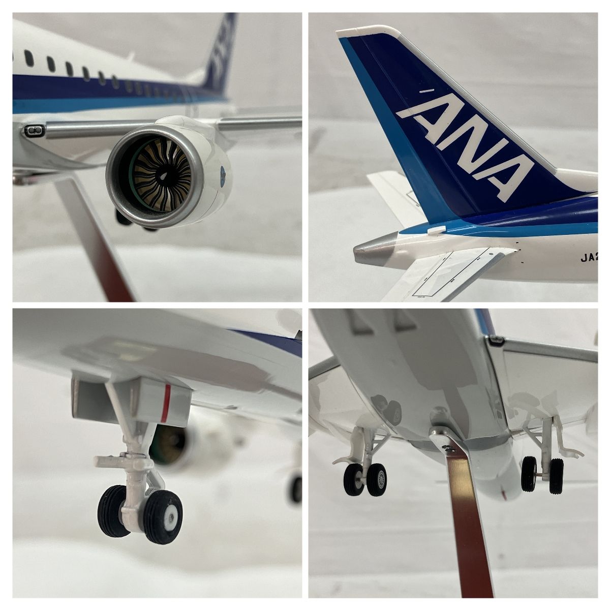 全日空商事 MRJ90 パリ エアショー 展示機 1/100 完成品 飛行機 模型