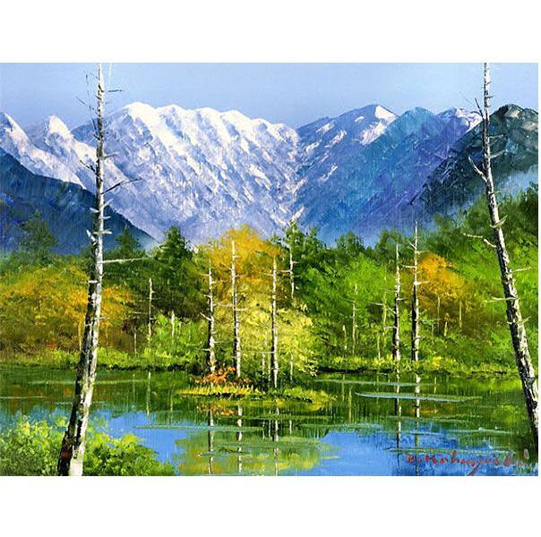 油絵風景画 風景 油彩画 風景画 油彩 油絵 風景画 絵画 絵画(油絵) Zx