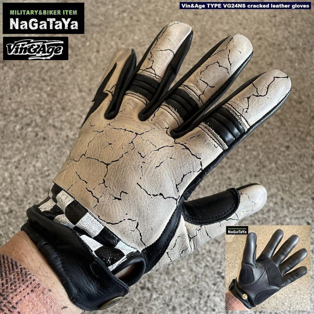 Vin&Age ヴィンアンドエイジ VG24NS NAUGHTY CRACK クラックレザー
