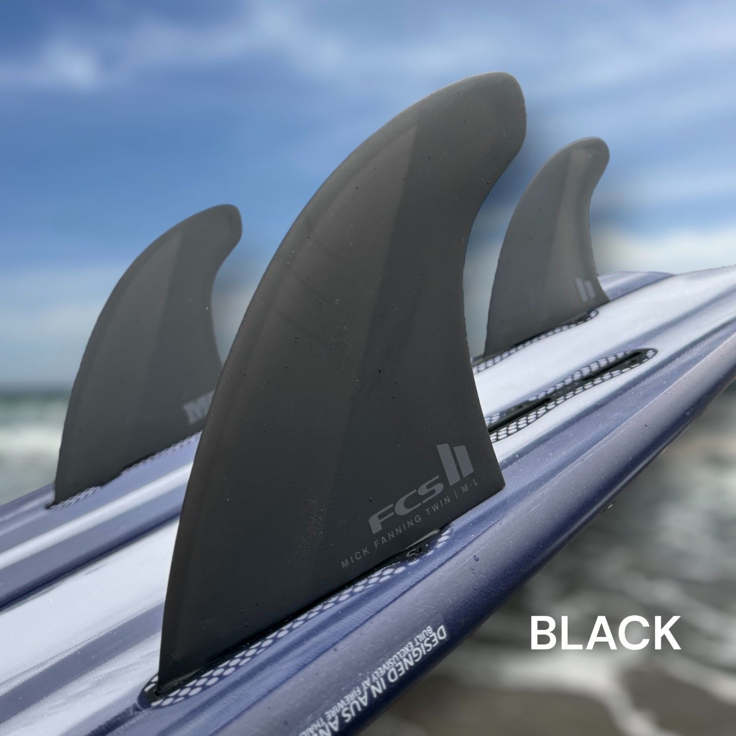 新品 FCS2 フィン MF ミックファニング MICK FANNING 2+1 TWIN ツイン