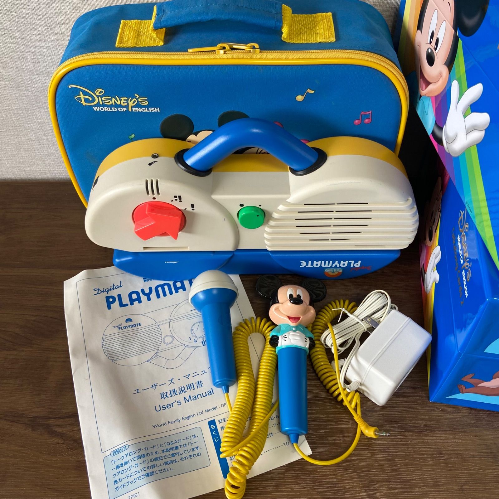 トークアロング 両面デジタル DWE ディズニー英語システム 即決 DWE