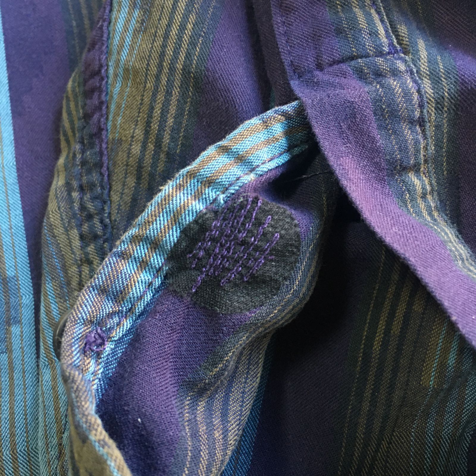 90s patagonia Native Stripe Long sleeve shirt パタゴニア