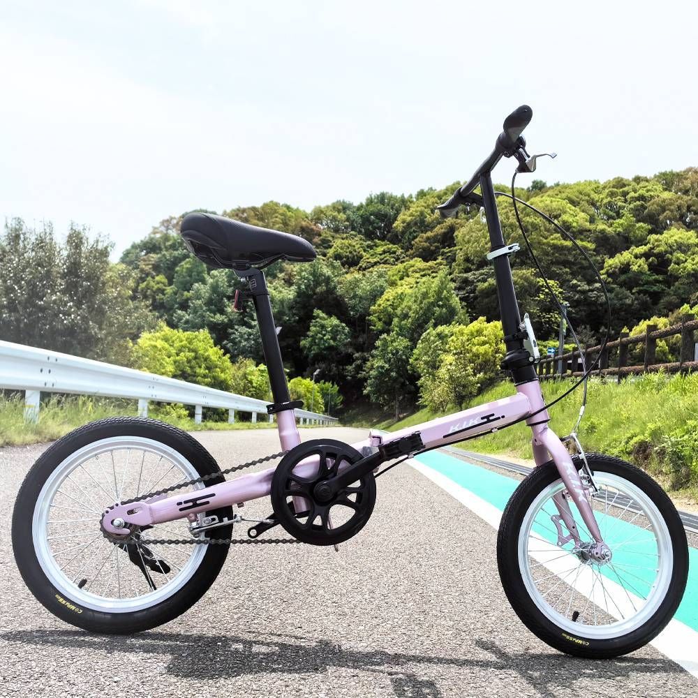 超レア品KGP 【16インチ】 ミニベロ 折り畳み自転車 - メルカリ