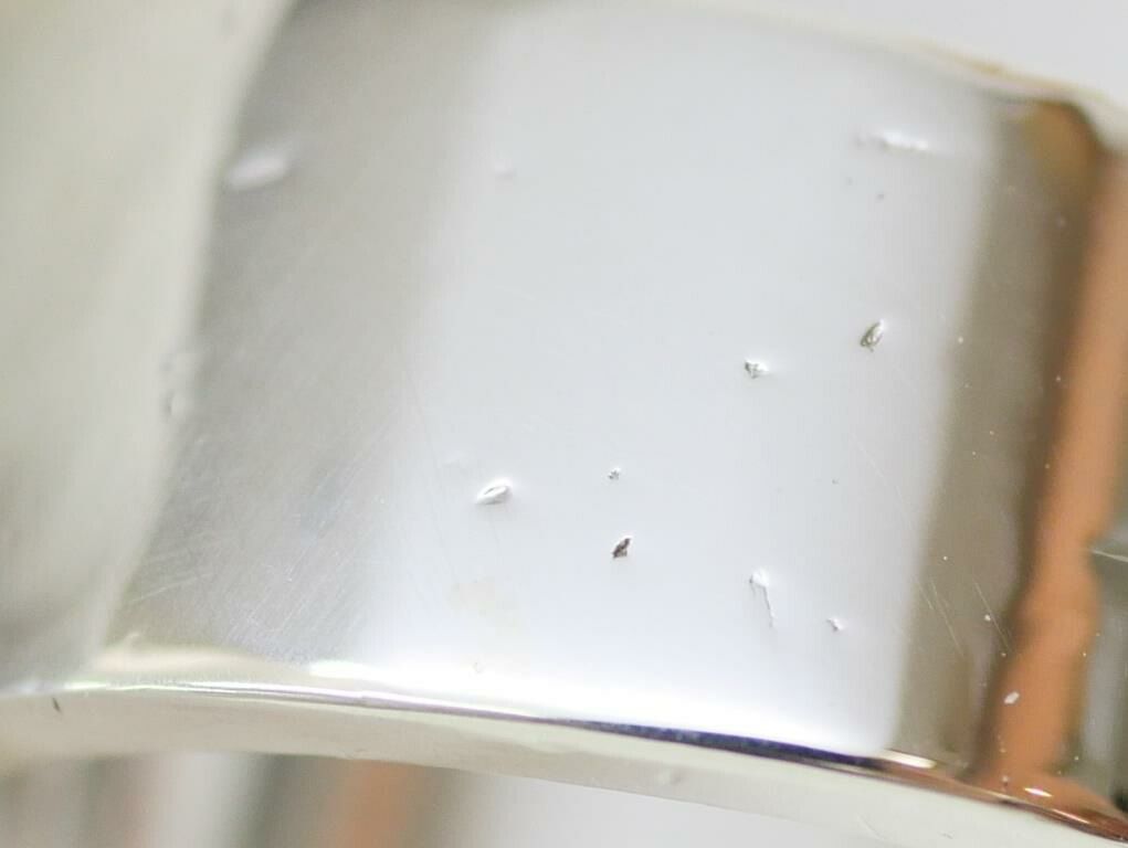 エルメス HERMES 指輪 キャンディリング ＃52 ライトブルー /シルバー