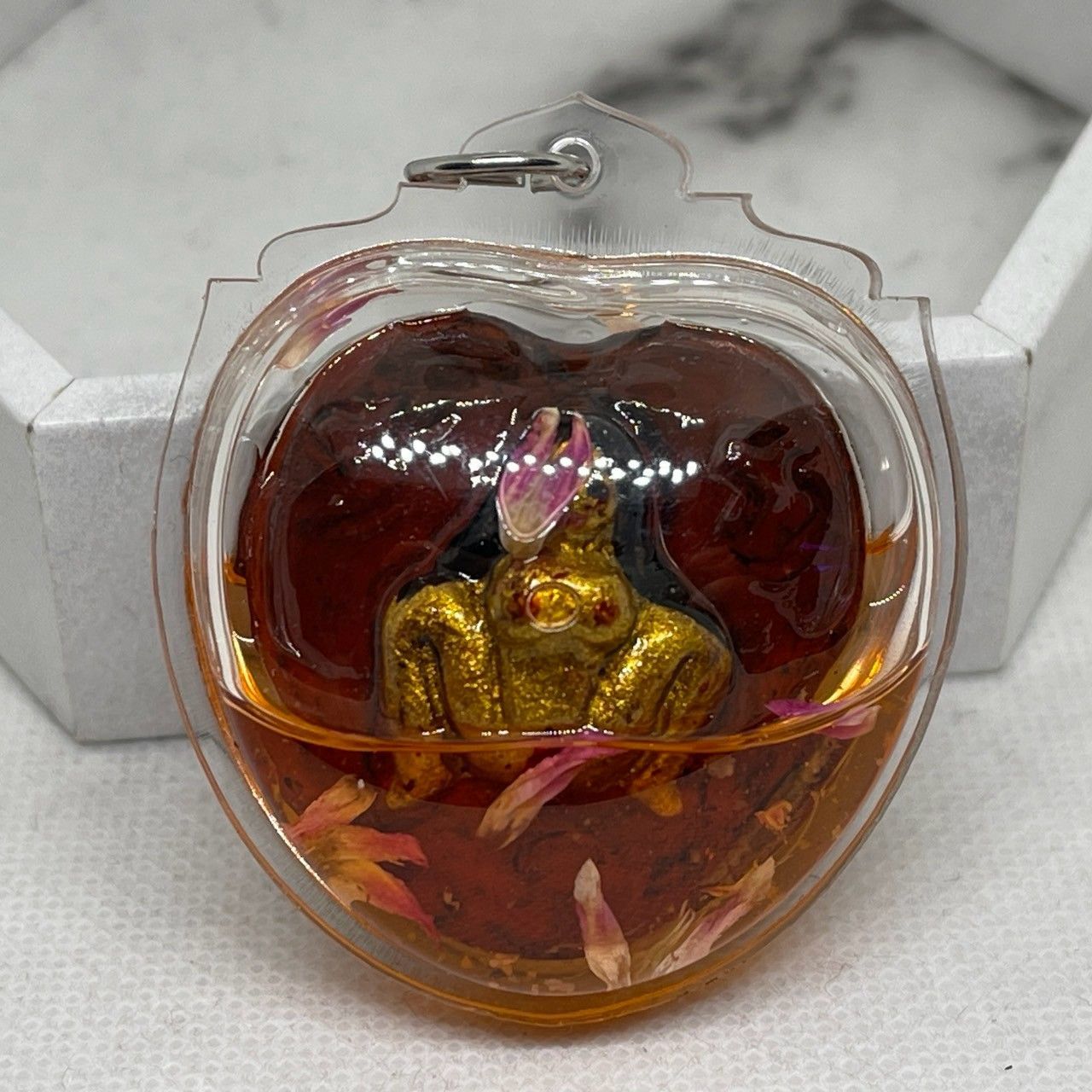 プラクルアン ハート 母親 タイ 呪物 民芸品 御守り お守り 御神体