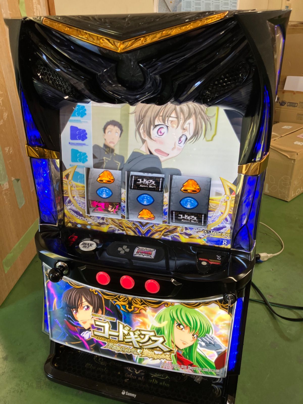 コードギアス復活のルルーシュ ZS 頼める便 パチスロ 実機 ユニット