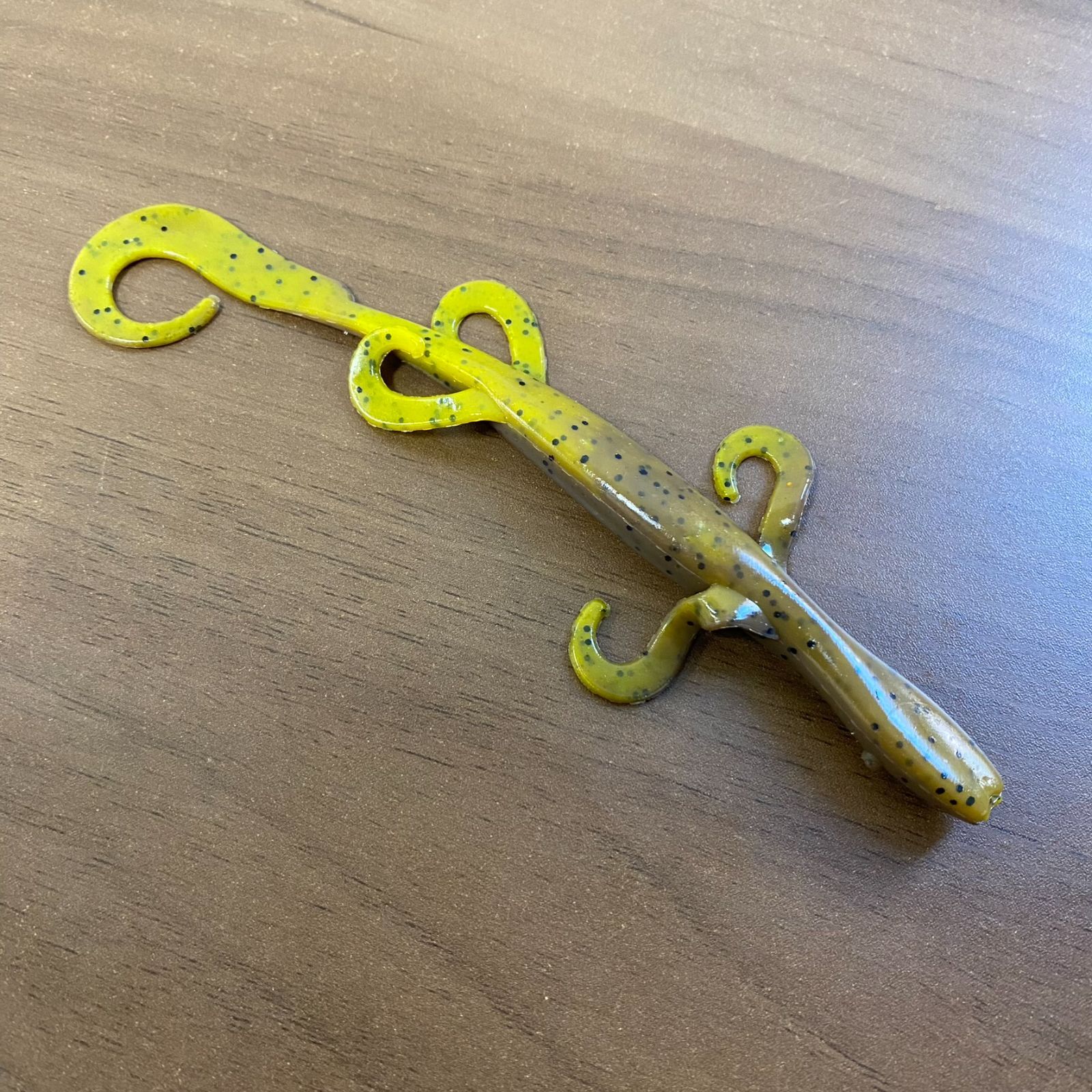 リザードワーム 3色セット 6インチ 8g 1袋6本 ルアー ワーム セット