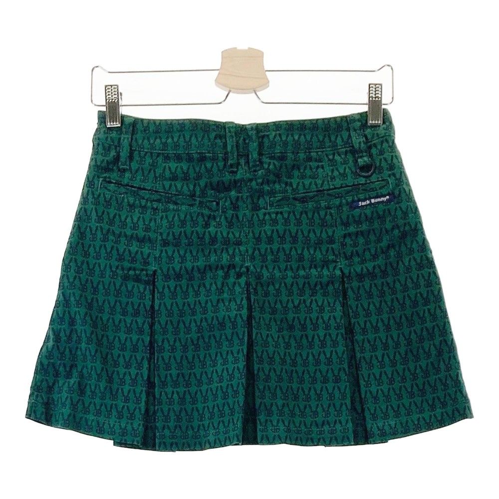 サイズ：0 JACK BUNNY ジャックバニー ストレッチ プリーツスカート 総