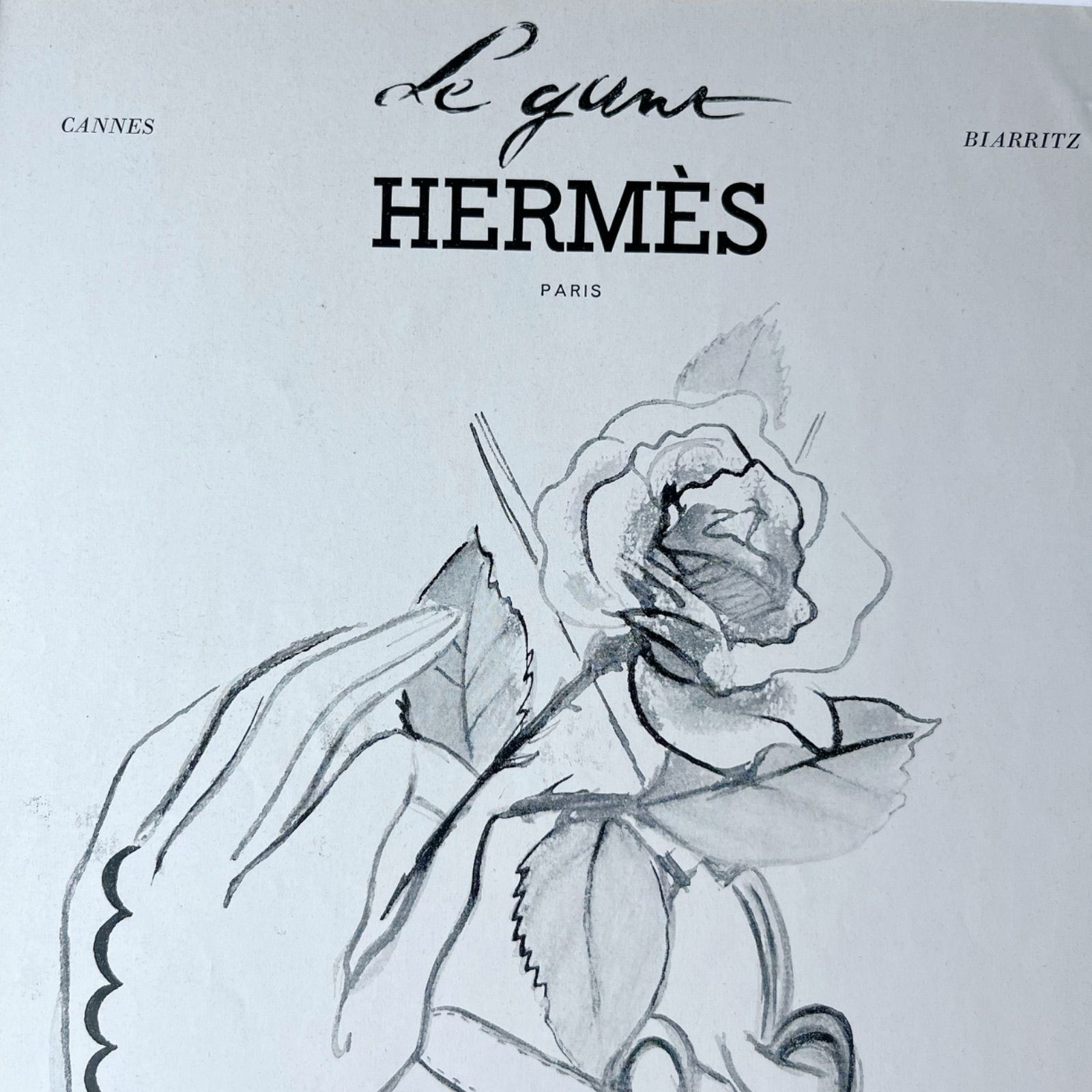 超お得！！1941 広告＞HERMES エルメス ポスター ヴィンテージ アート
