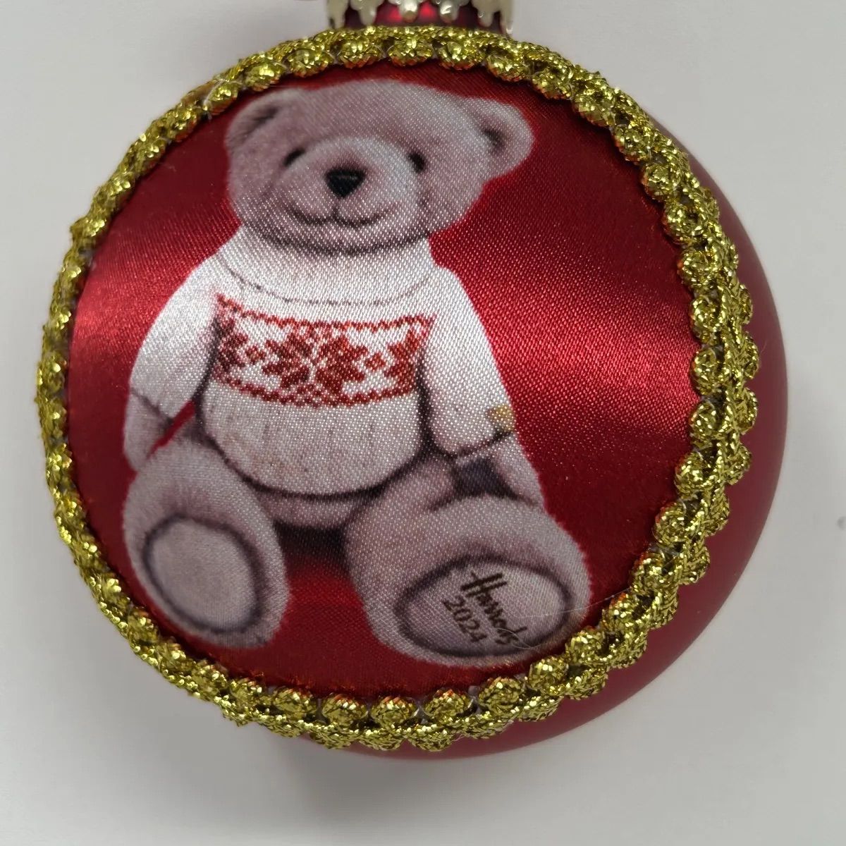 Harrods ハロッズ クリスマスオーナメント 2024クリスマスベアー ノア