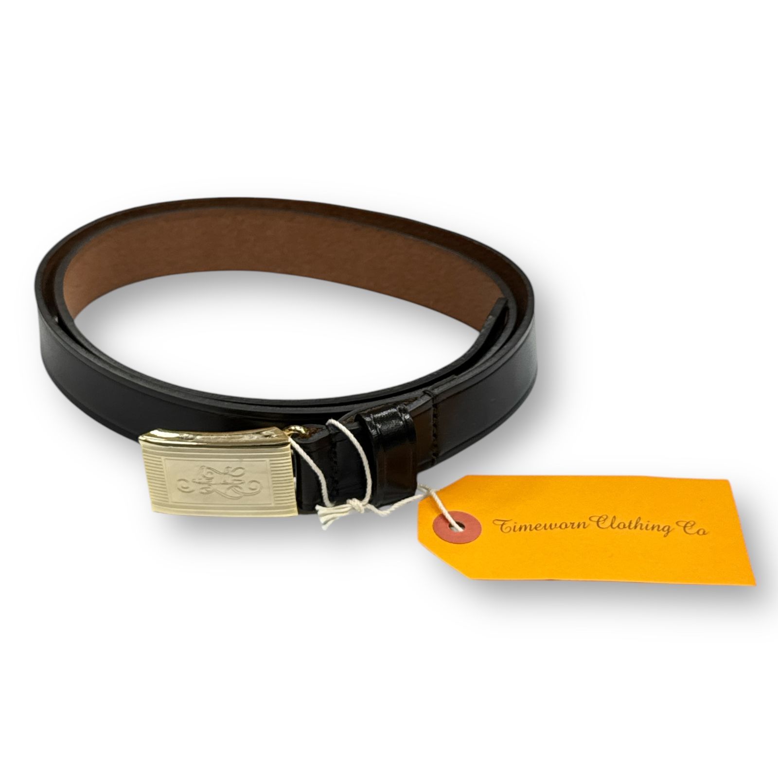 AtLast & Co. INITIAL BELT イニシャルベルト レザーベルト アット