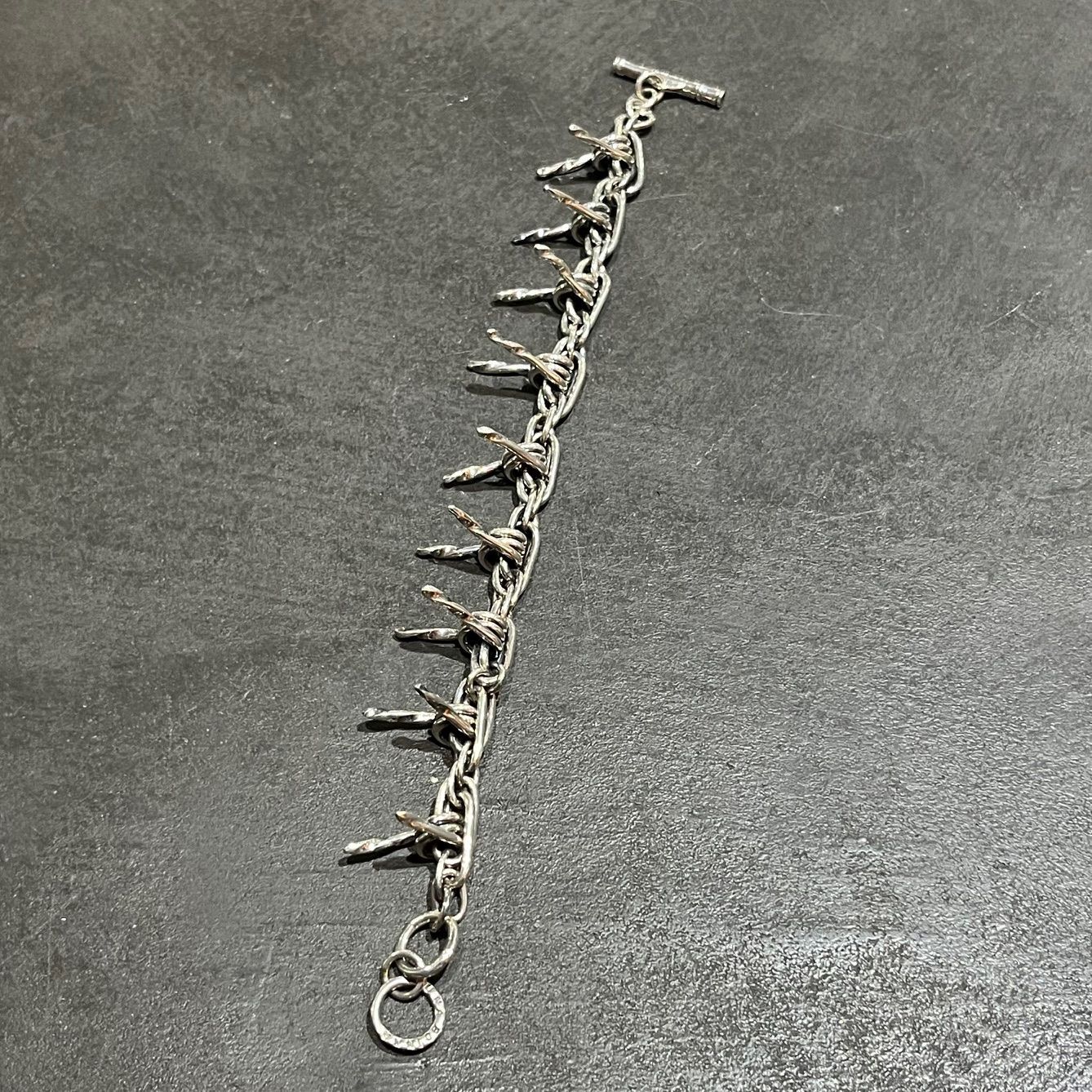 定価40700円 新品 BRU NA BOINNE B.W.B 有刺鉄線 ブレスレット