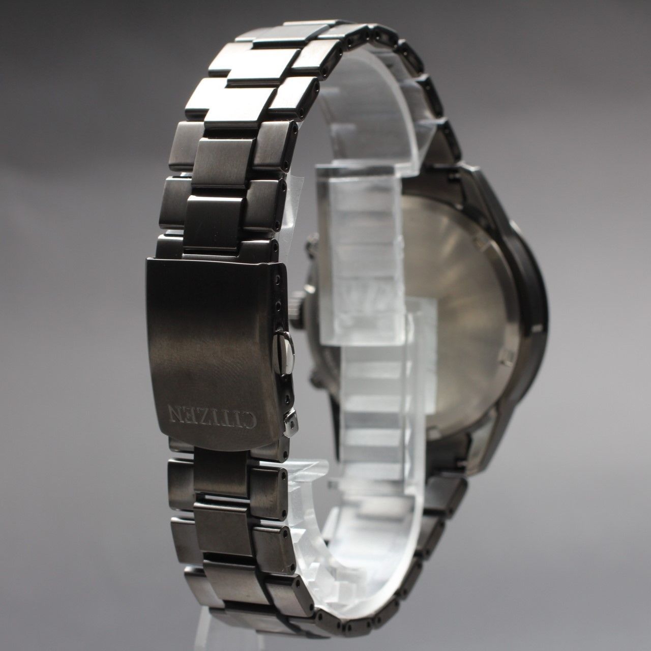 美品】CITIZEN シチズン E820-A12HF01 エコドライブ クロノグラフ