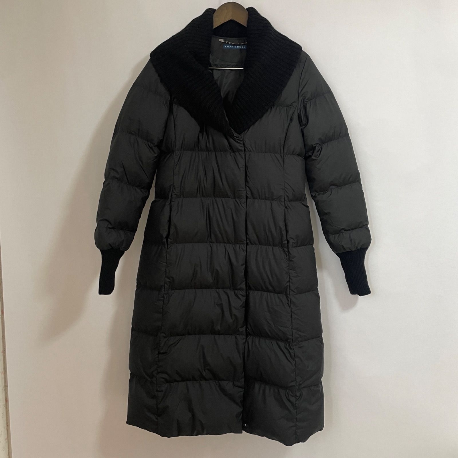 美品】ラルフローレン ダウンコート M ショールカラー ダウン
