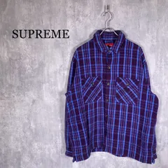 2026年最新】supreme heavy flannel shirtの人気アイテム - メルカリ