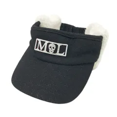 新品タグ付き♡マークアンドロナ♡ニットサンバイザー♡ブラック 新品