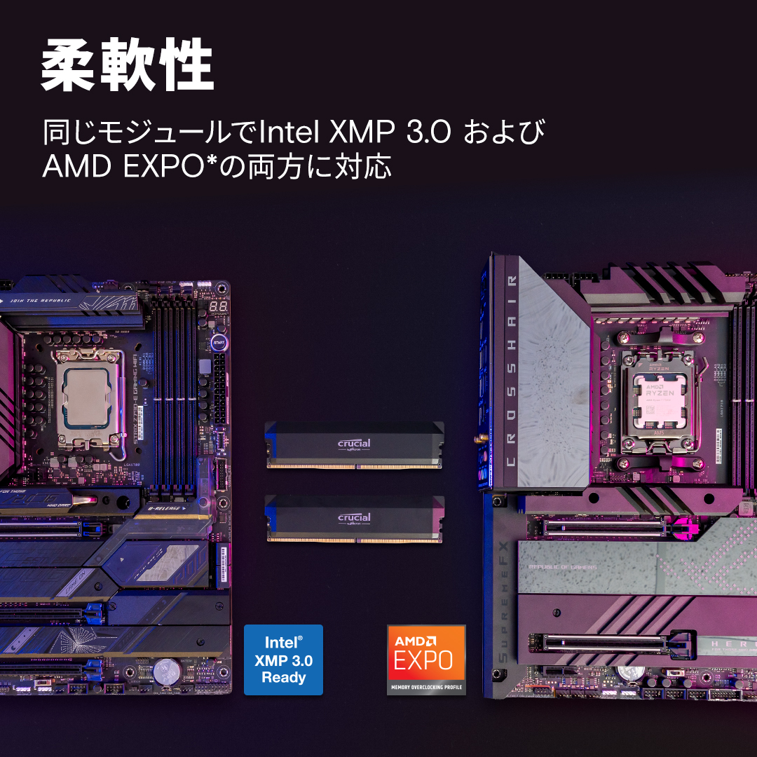 Crucial Pro DDR5-6400 CL38 32GB Kit (16GBx2) UDIMM: OC Gaming