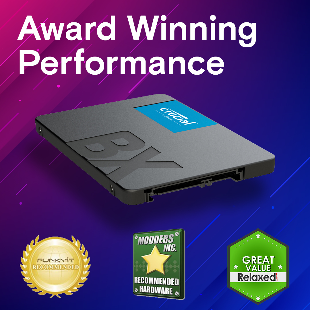 Crucial BX500 1TB 3D NAND SATA 2.5-inch SSD | CT1000BX500SSD1