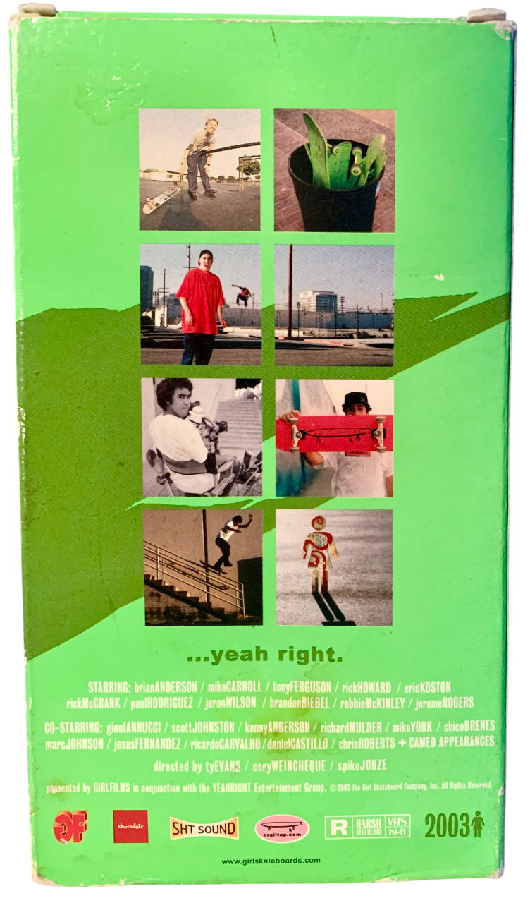 Girl - Yeah Right! | SkateVideoSite