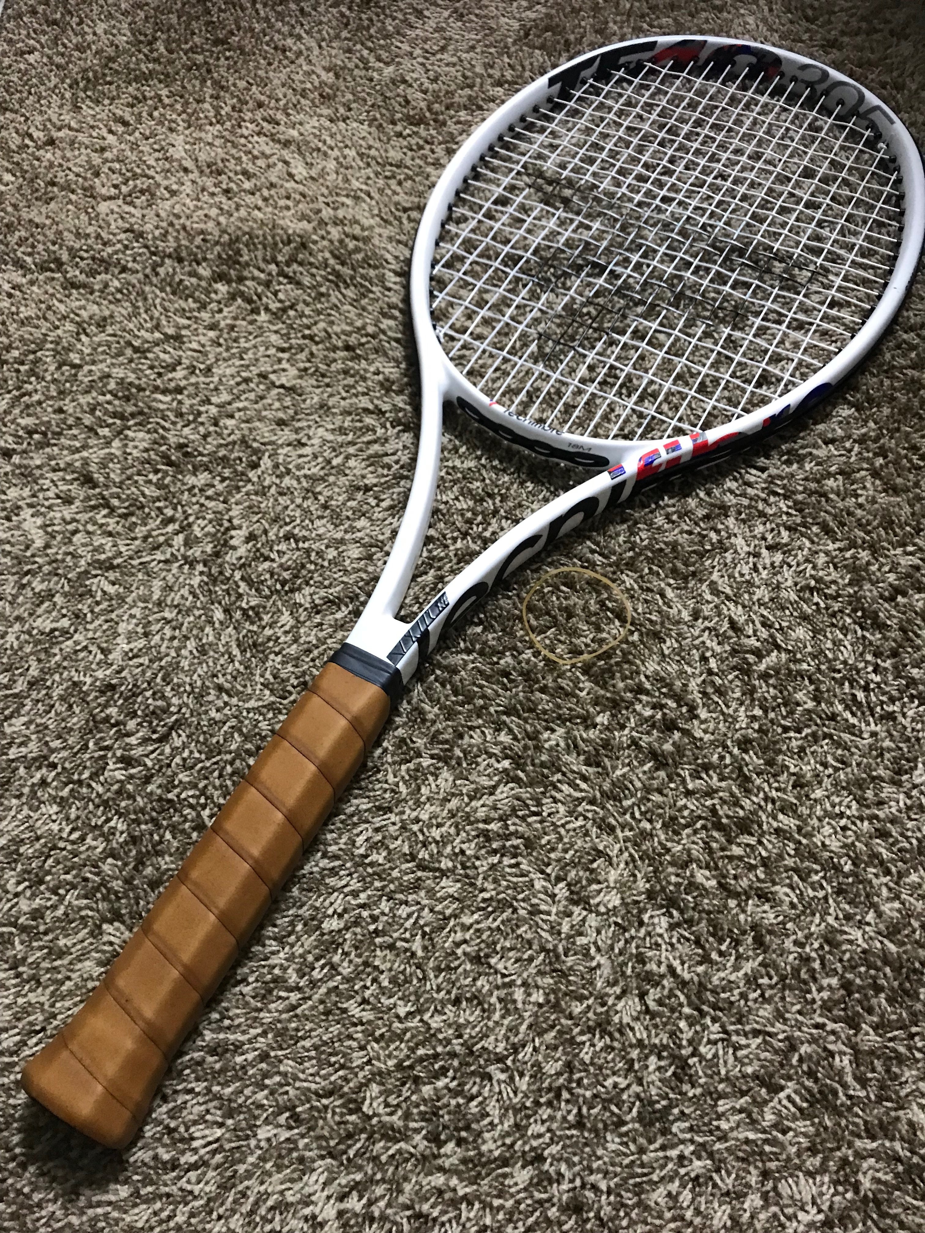 マイラケットの紹介！TF40 305 18Mの自分仕様！【水曜日のnote101