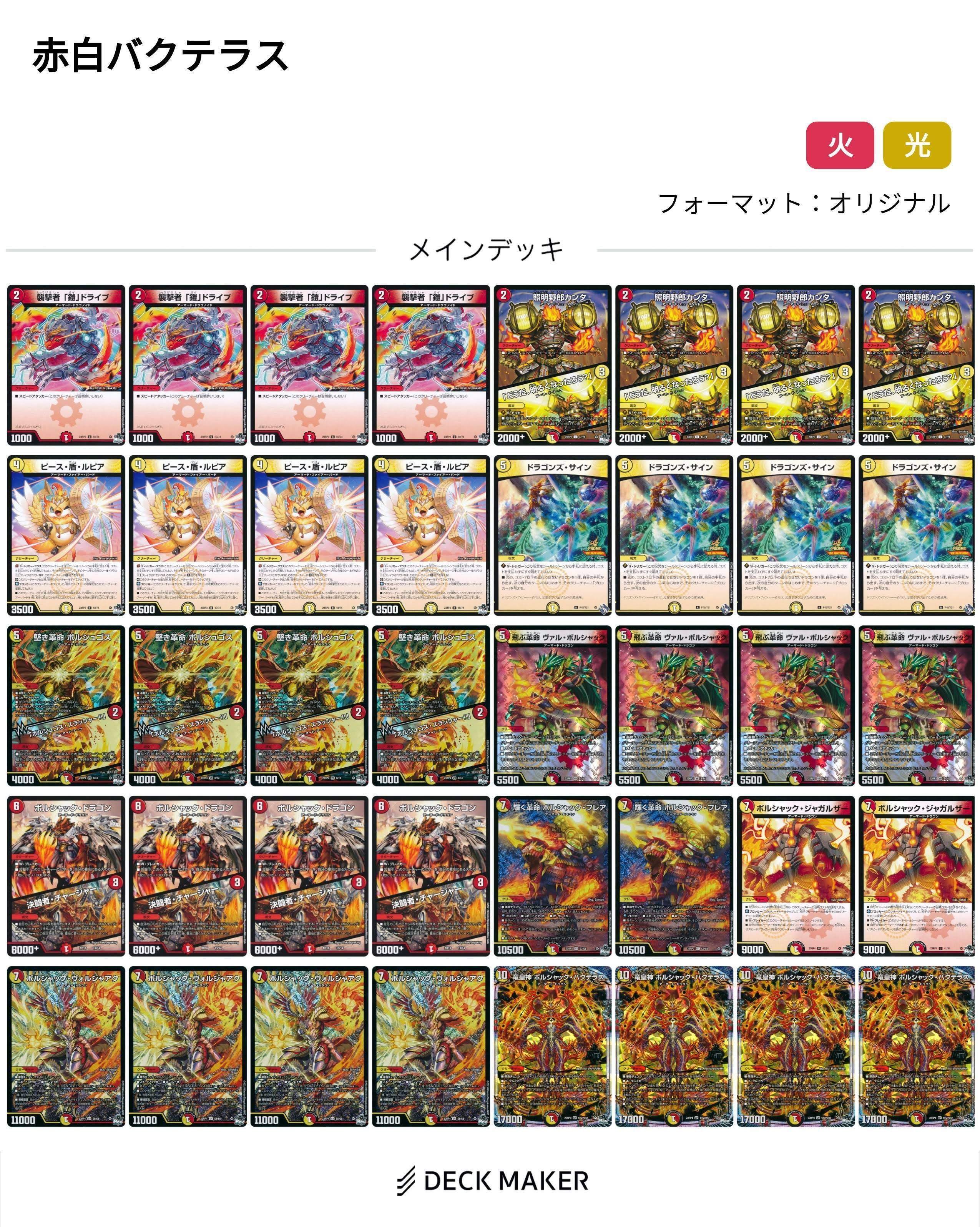 赤白バクテラスで優勝しました。デッキ解説します。(台本)｜ぜん【Zen】