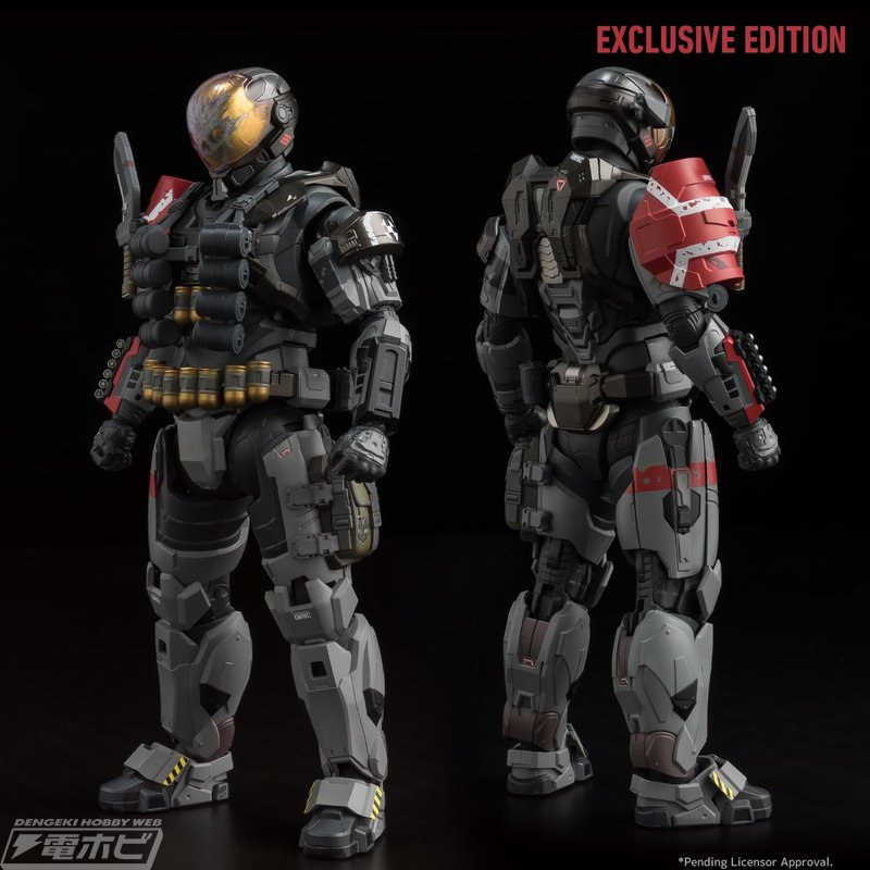 1000Toysより『HALO: REACH』EMILE-A239（Noble Four）がアクション