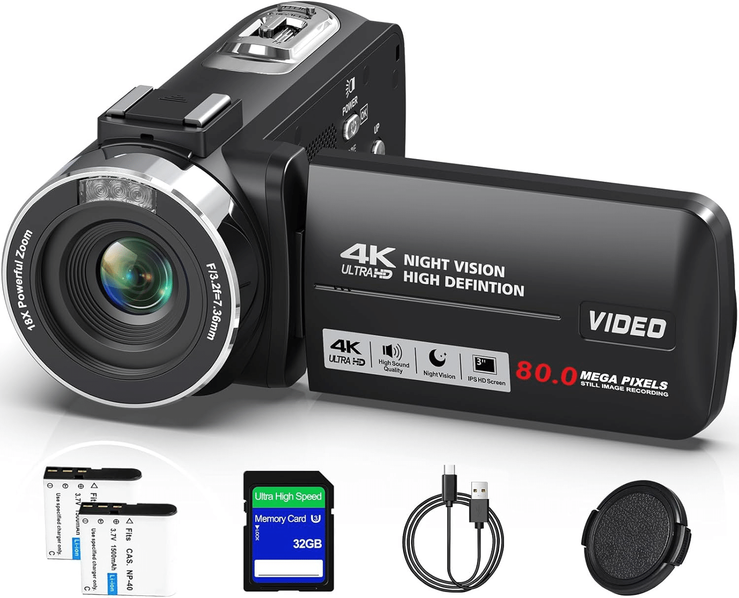 4K 8000万画素 YouTube Vloggingカメラ｜GetGadgetGot