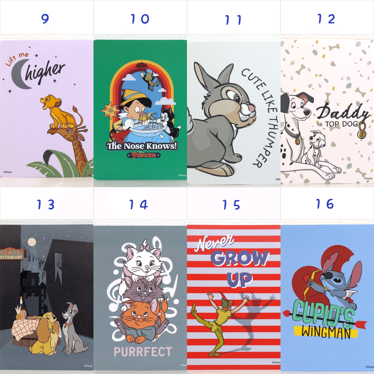 ディズニーストアのじゃんけんカード一覧✊✌✋｜·*LUNA*·