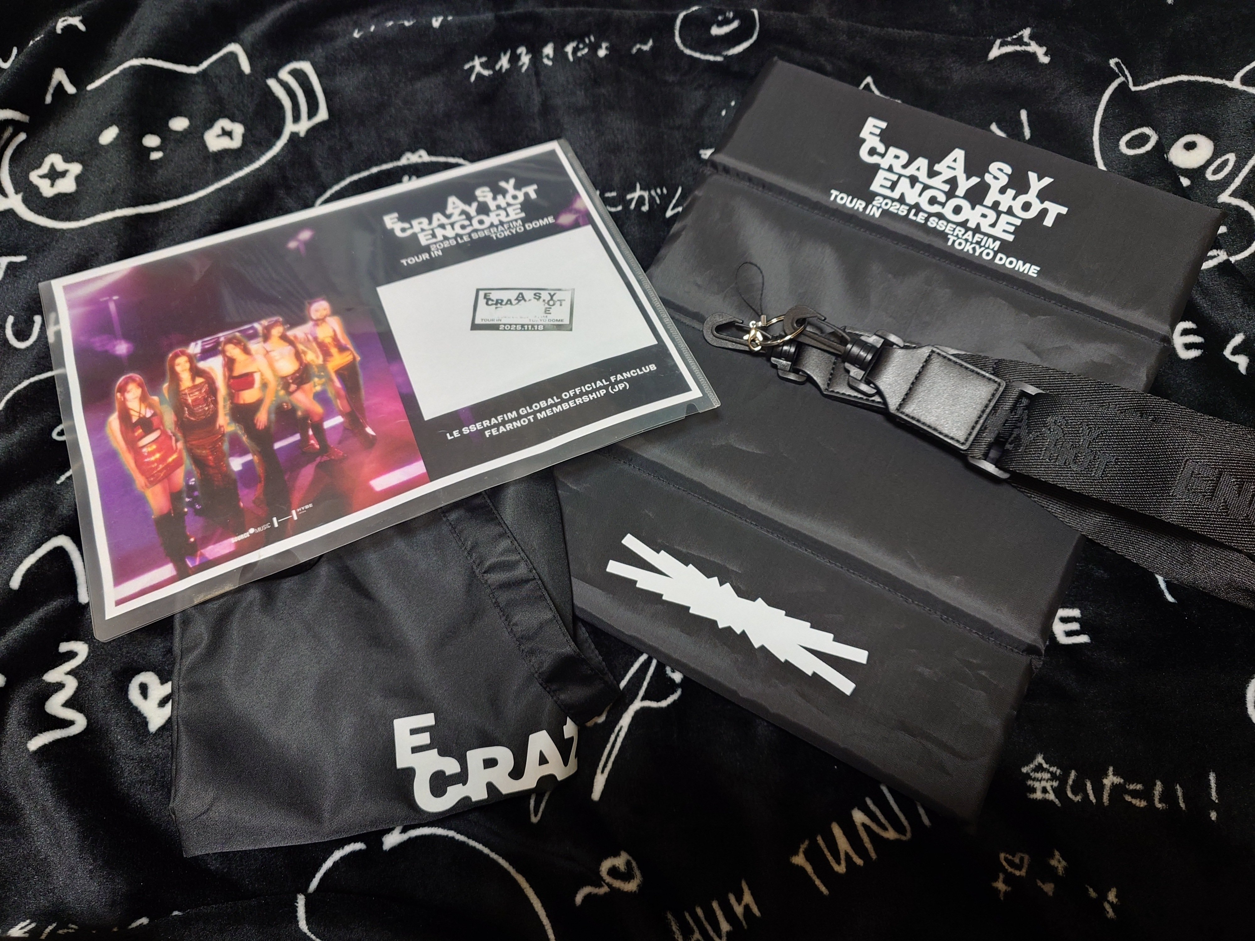 LE SSERAFIMの初の東京ドームのコンサートを観て来ました！【ネタバレ