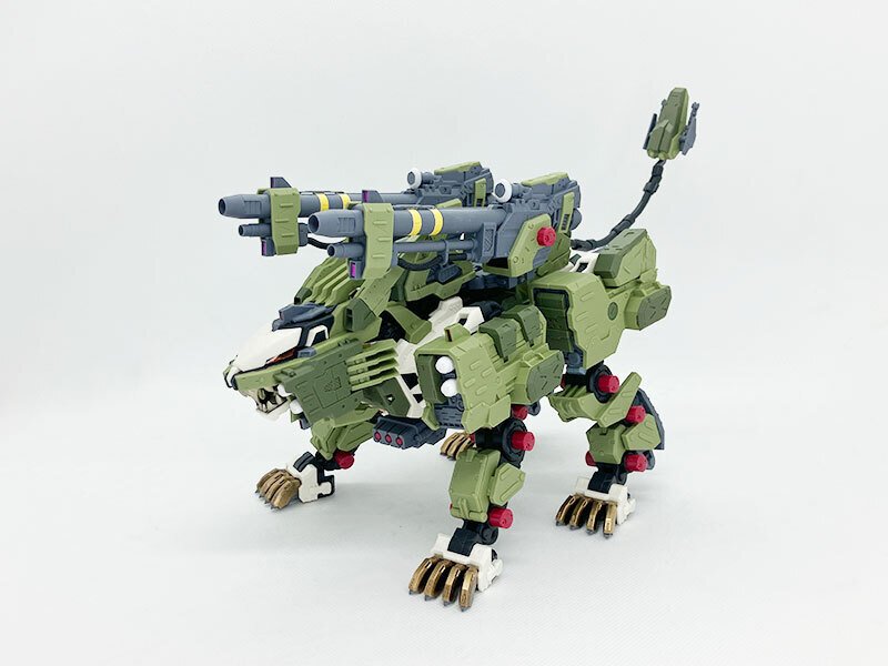 つや消しでゾイドを作る。【プラモ】HMM ZOIDS ライガーゼロパンツァー