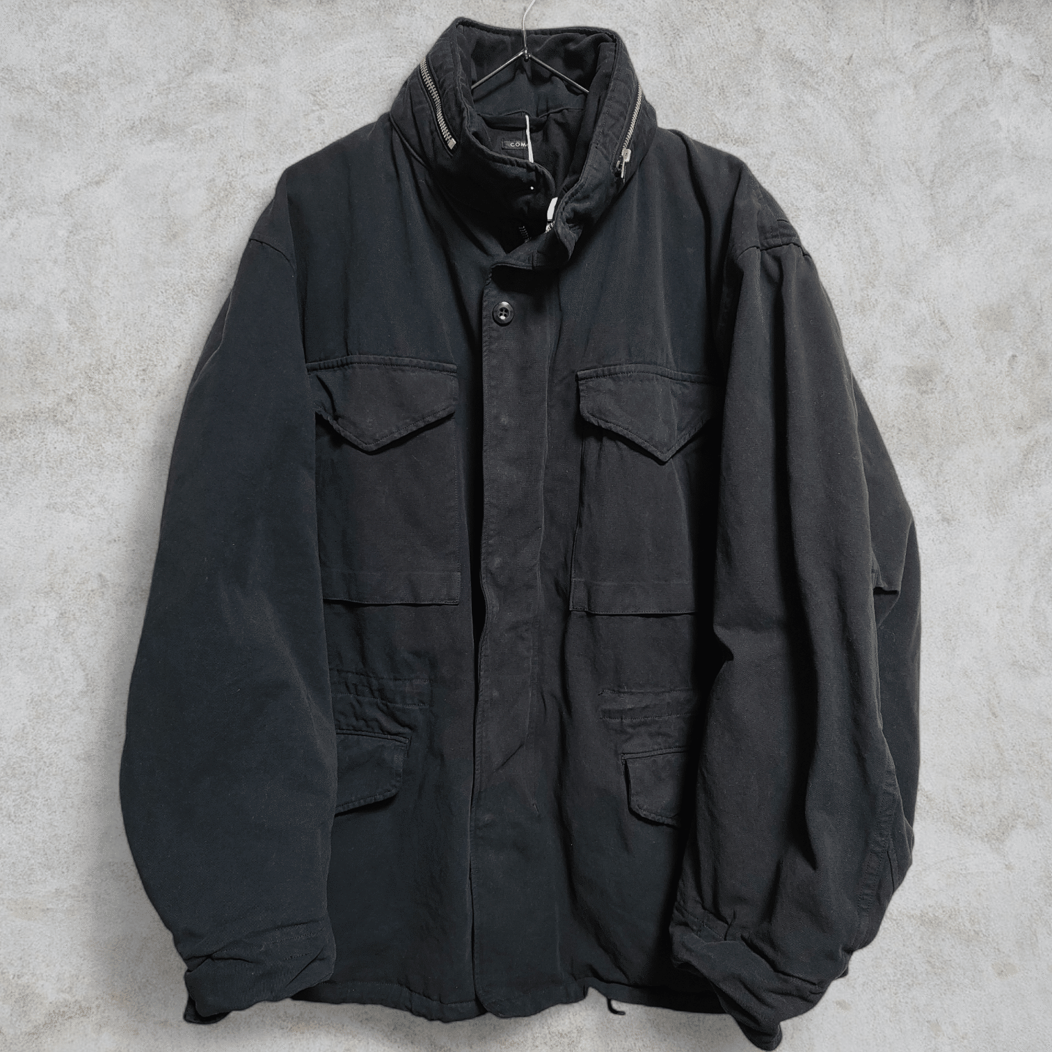 25AW】COMOLI 製品染 M-65 のサイズ感と経年変化。なぜ11万円のこの