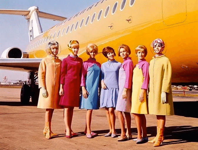 大好きなエアライン ②BRANIFF カラフル・ポップな機体が空を飛ぶ