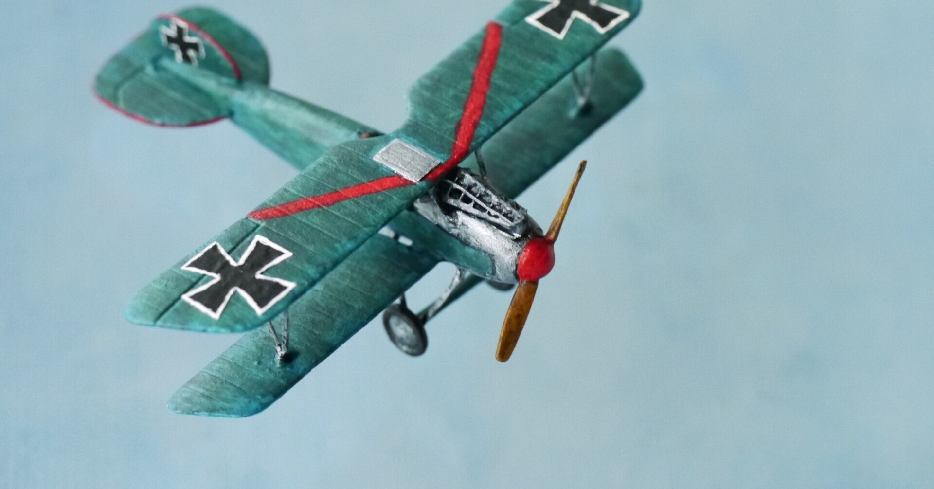 複葉機模型1/144 アルバトロスD5 完成＋｜sion