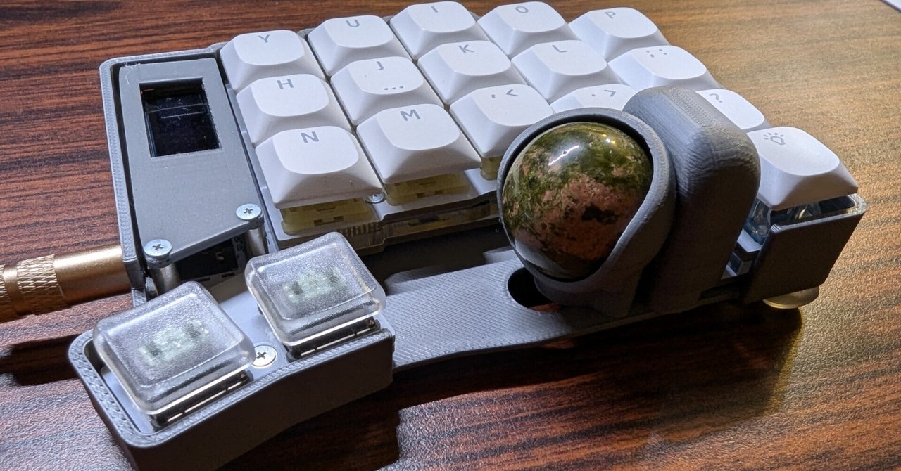 Keyball39 用 25 mm トラックボール選抜を実施してみた｜hyakum