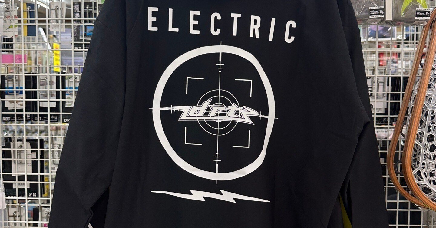 釣りにも街にも！DRT×ELECTRICの万能ドライフーディ＆ロンT入荷しま