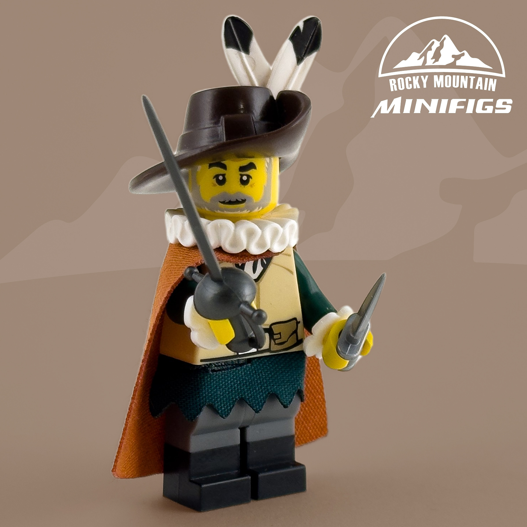 Elizabethan French Henry of Navarre Minifigure - Rocky Mountain