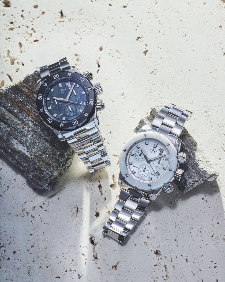 エドックスから『クロノオフショア1』の38mm径モデル『クロノレディ』7