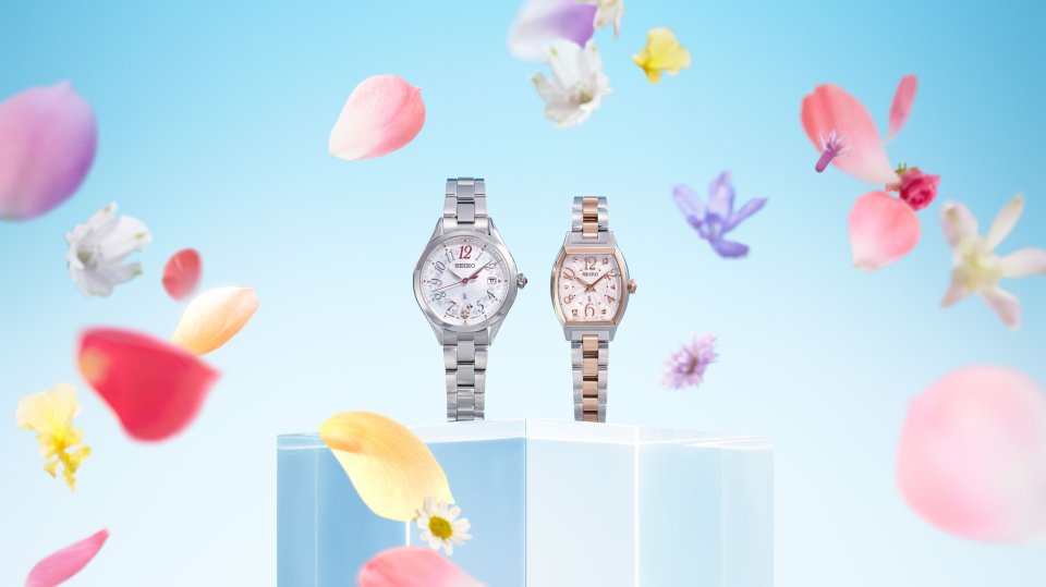 セイコー ルキア＞がブランド誕生30周年を迎え、「フラワーガーデン
