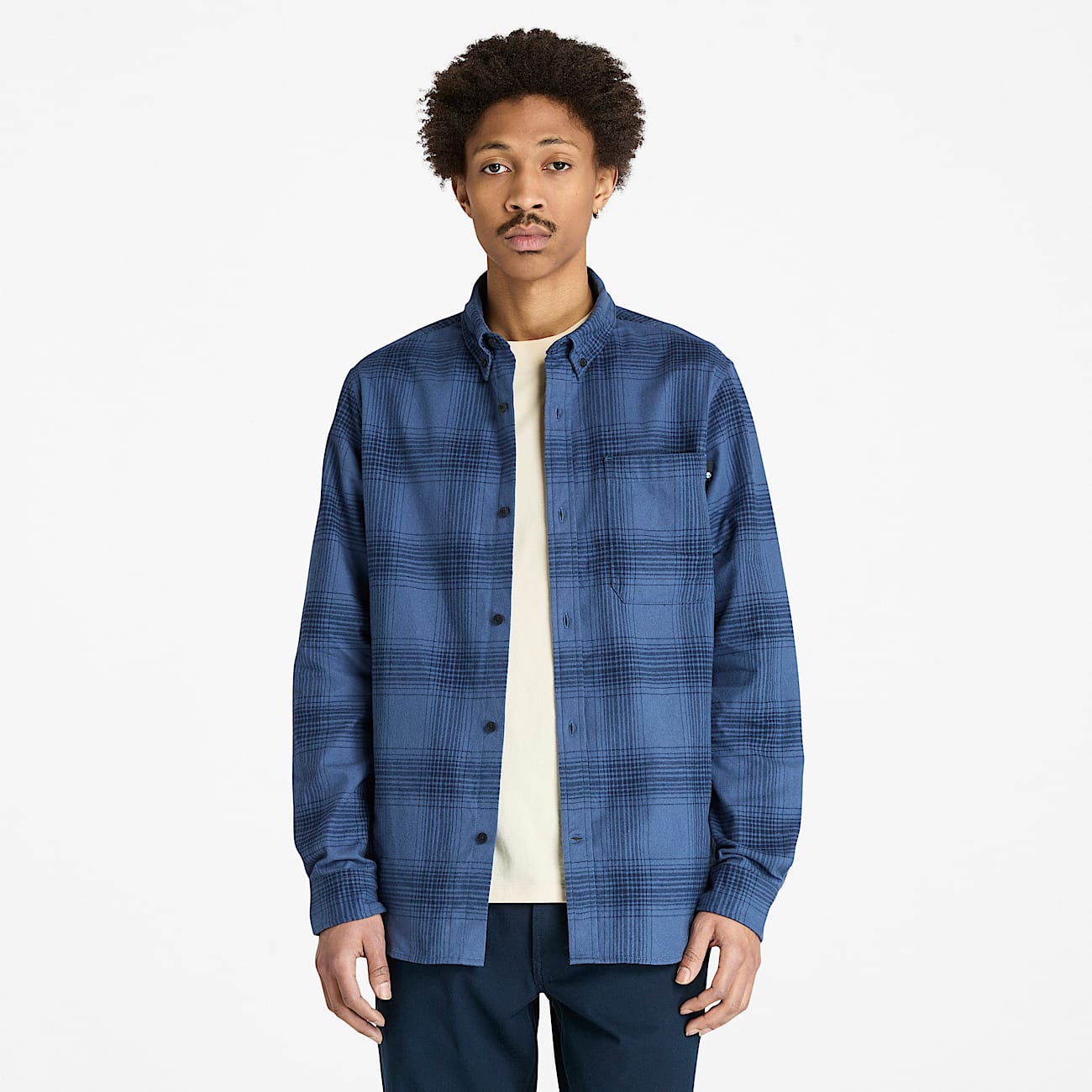Men's Heavy Flannel Check Shirt