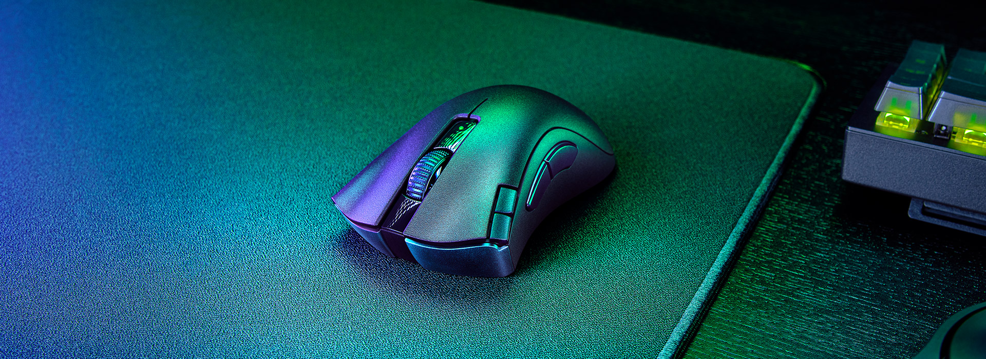 ワイヤレスエルゴノミクスゲーミングマウス - Razer DeathAdder V2 X
