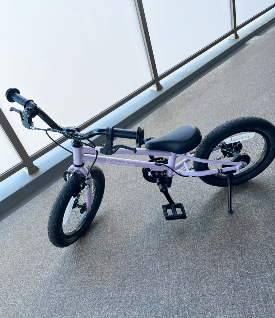 へんしんバイク C14で自転車デビュー！3歳でも補助輪なしですぐ乗れた