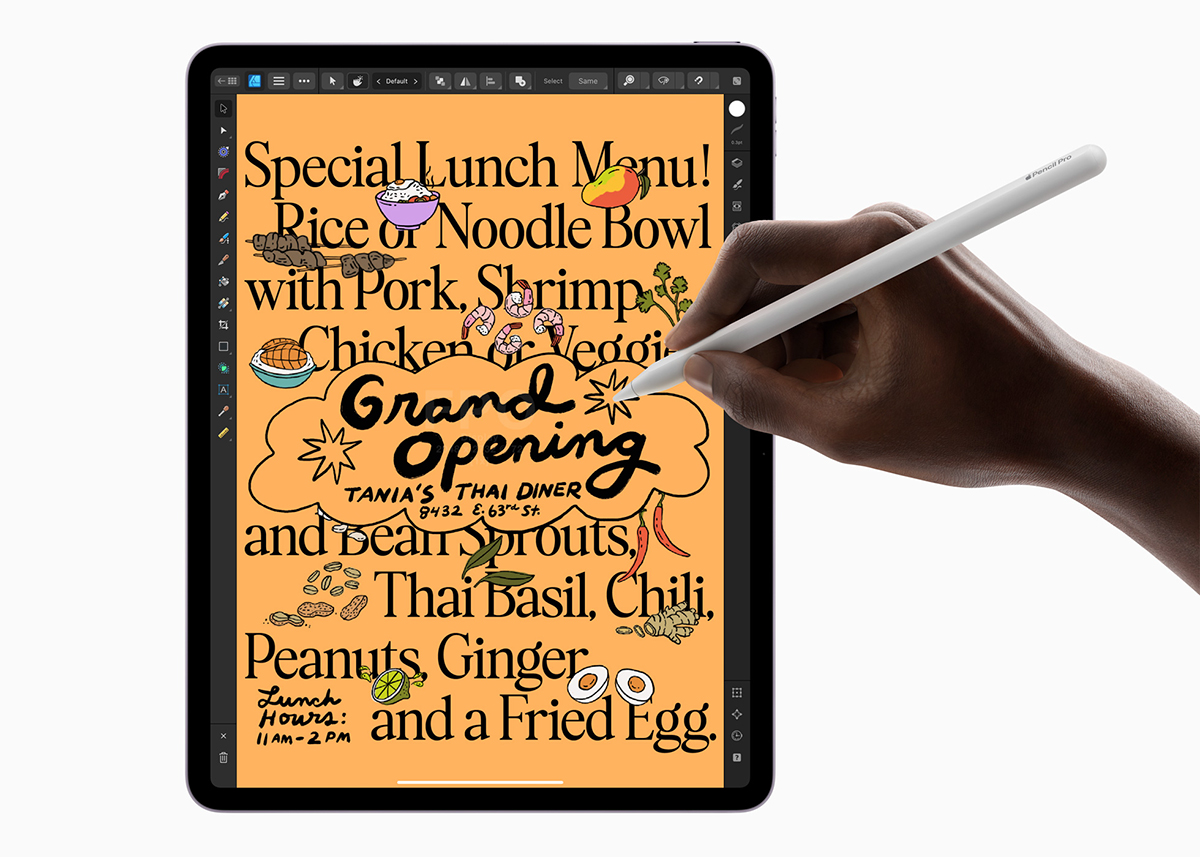 Apple Pencil Pro」が登場！ 新型のiPad ProやiPad Airでの