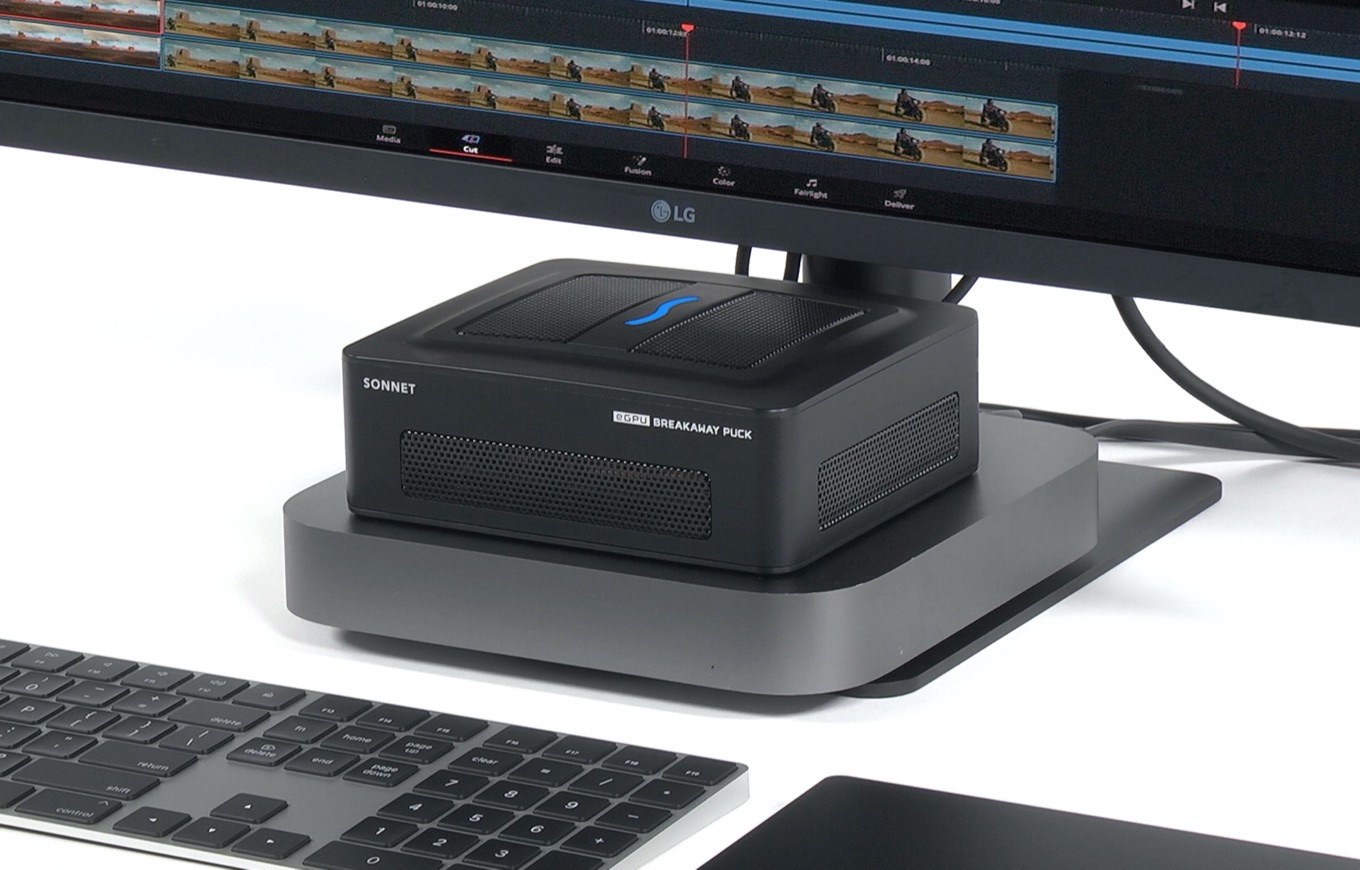 Sonnet、MXMグラフィックカードを採用した手のひらサイズのeGPU「eGFX