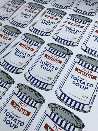 Soup Cans poster - Appreciate Art Gallery