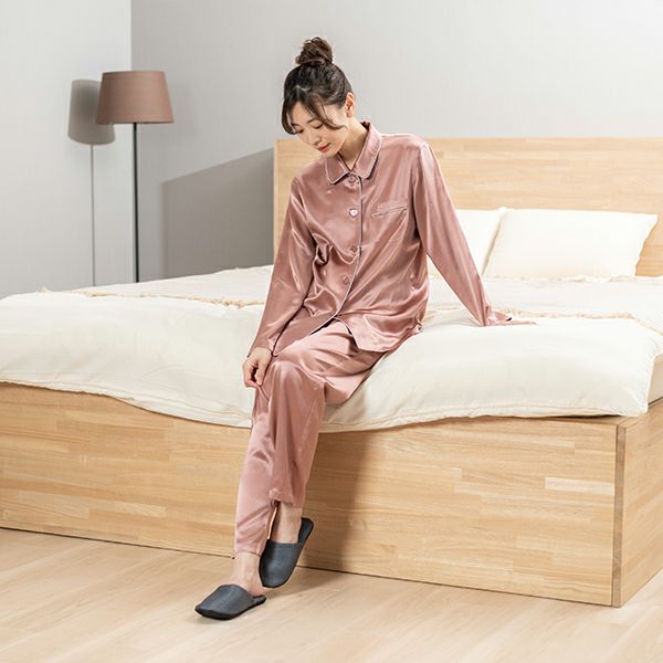 mila schon】 ミラ・ショーン シルクサテン レディース パジャマ 定番