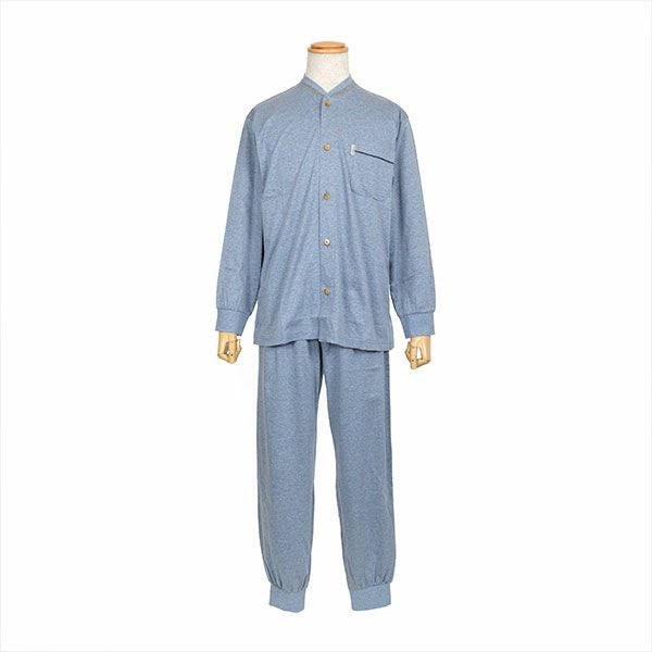 DAKS】 紳士パジャマ さらりとした肌触りのサッカーチェック半袖パジャマ